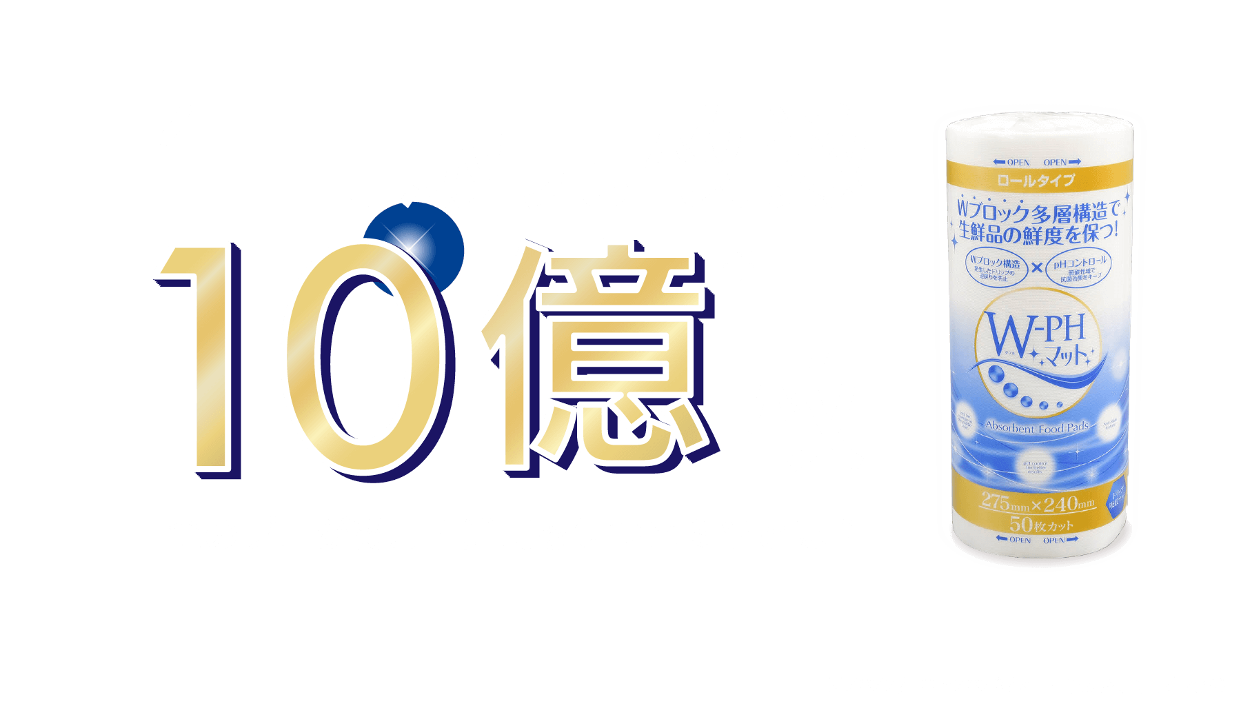 4905001340390 直送 代引不可 日持ち向上シート ワサパワー 110×170